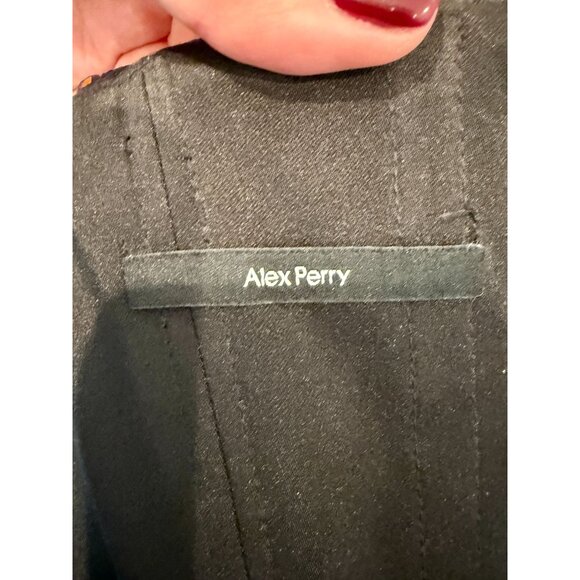 ALEX PERRY Jackson One-sleeve Sequined Satin Mini Dress In Pink NWOT - Size 6 US - Picture 6 of 11